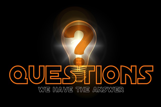 Q&A question mark